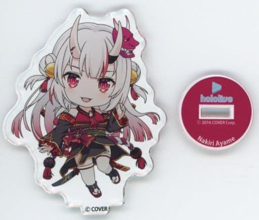 Nakiri Ayame VTuber Hololive Nendoroid Plus Acrylic Stand Acrylic Stands [USED]