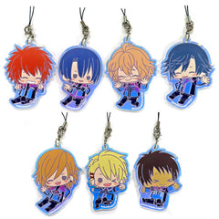 Otoya Ittoki, etc. Uta no Prince Sama Movie: Maji Love Starish Tours Trading Aurora Acrylic Charm All 7 Types Set Charm [USED]