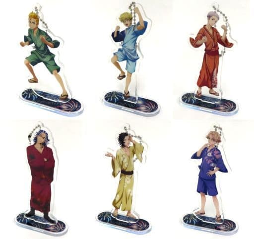 Chifuyu Matsuno, etc. Tokyo Revengers Clear Keychain with Stand Natsumatsuri Daze! All 6 Types Set Key Chain [USED]