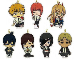 Chainsaw Man Denji & Others Chibi Acrylic Keychain Vol.2 All 7 Types Set Keychains [USED]