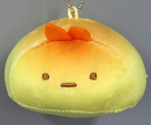 Ebifurai no Sippo Sumikko Gurashi Sumikko Pan Kyoshitsu Pan Mascot Key Chain Key Ring [USED]