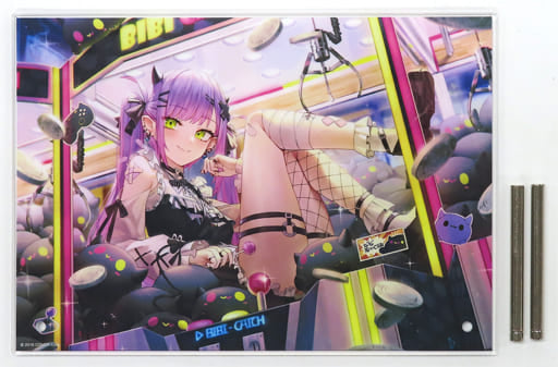 Tokoyami Towa VTuber Hololive Acrylic Panel 1 Million Subscribers Celebration Acrylic Stands [USED]