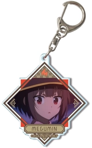 Megumin H Design 08 Konosuba: An Explosion on This Wonderful World! Acrylic Key Chain Key Chain [USED]