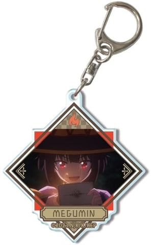 Megumin I Design 09 Konosuba: An Explosion on This Wonderful World! Acrylic Key Chain Key Chain [USED]