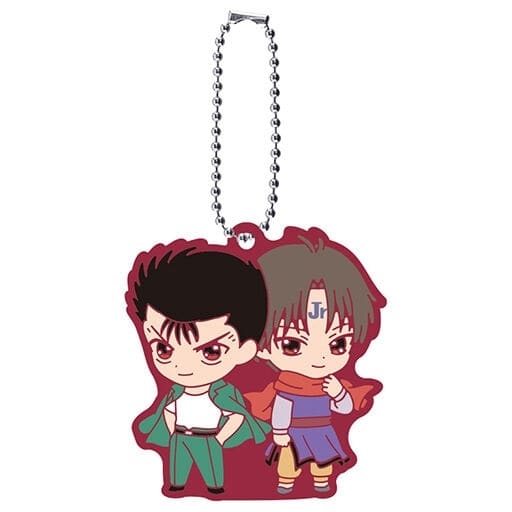Yusuke Urameshi Koenma Yu Yu Hakusho Capsule Rubber Mascot 02 Key Chain [USED]