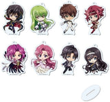 Karen Kouzuki, etc. Code Geass: Lelouch of The Rebellion Lost Stories Marutto Stand Key Chain 01 All 8 Types Set Key Chain [USED]