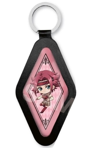 Karen Kouzuki Mini Character 04 Code Geass: Lelouch of The Rebellion Lost Stories Leather Key Chain Key Chain [USED]