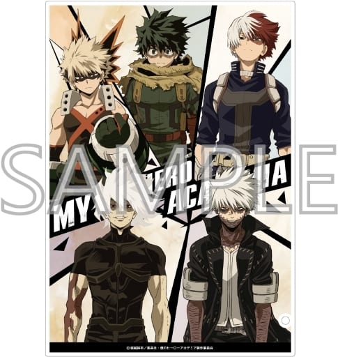 My Hero Academia Izuku Midoriya & Others Acrylic Board Acrylic Stands [USED]