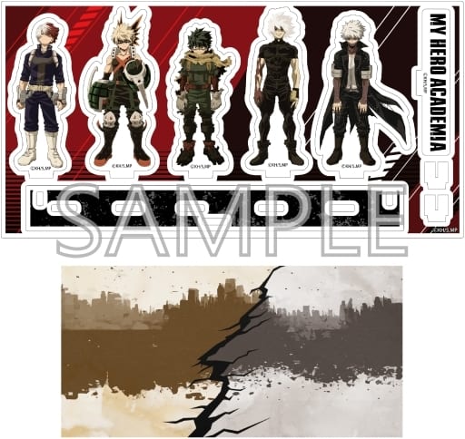My Hero Academia Izuku Midoriya & Others Acrylic Diorama Stand Acrylic Stands [USED]