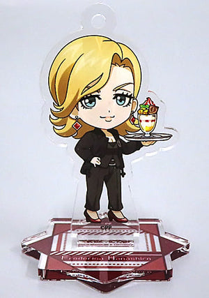 Frederica Hanashiro Psycho-Pass Movie: Providence Trading Acrylic Stand Key Chain Animax Cafe+ Limited Key Chain [USED]