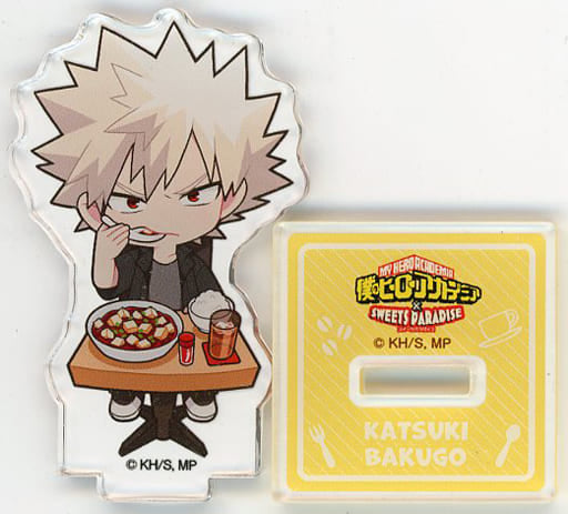 My Hero Academia Katsuki Bakugo Trading Acrylic Keychain Sweets Paradise Limited Acrylic Stands [USED]