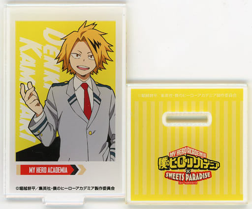 My Hero Academia Denki Kaminari Photo Style Acrylic Stand Sweets Paradise Limited Acrylic Stands [USED]