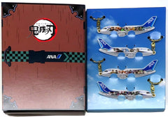 Demon Slayer Jet 1, 2 Demon Slayer: Kimetsu no Yaiba Reflect Keychain ANA Limited Key Ring [USED]