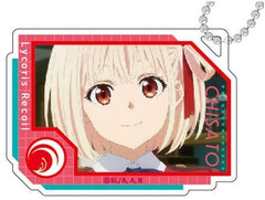 Chisato Nishikigi A Lycoris Recoil Decofla Acrylic Key Chain Key Chain [USED]