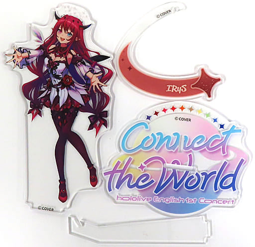 IRyS VTuber Hololive English Acrylic Stand Hololive English 1St Concert: Connect The World Exclusive Acrylic Stands [USED]