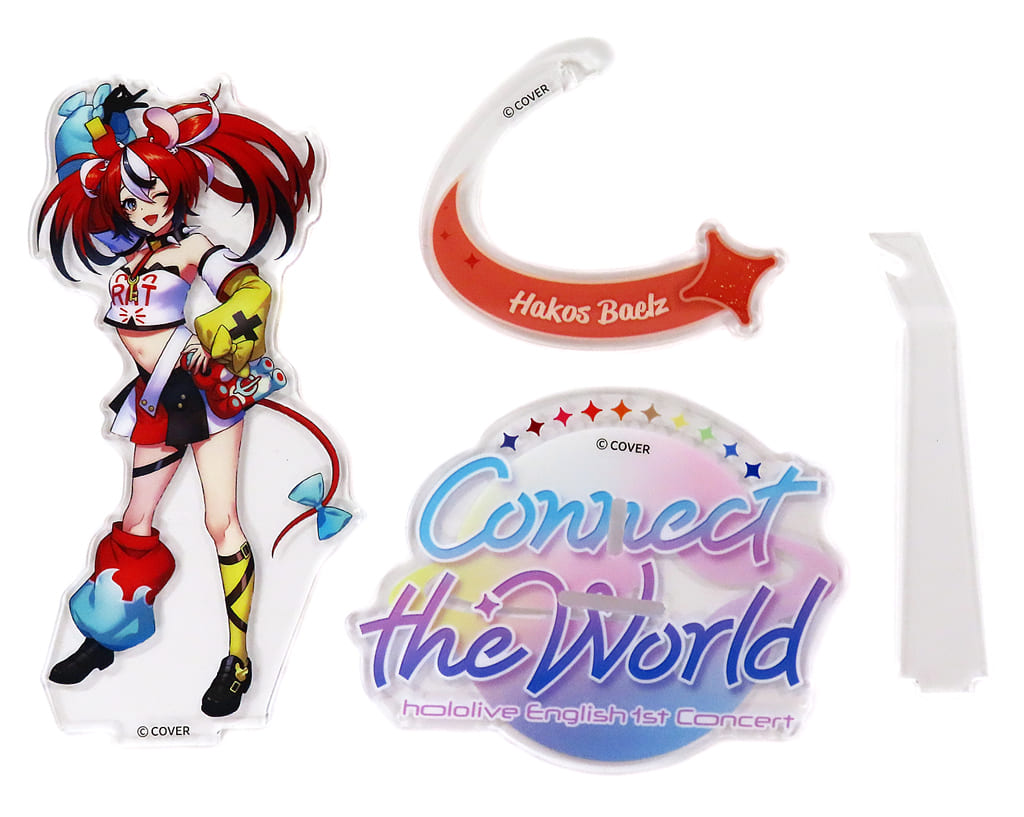 Hakos Baelz VTuber Hololive English Acrylic Stand Hololive English 1St Concert: Connect The World Exclusive Acrylic Stands [USED]