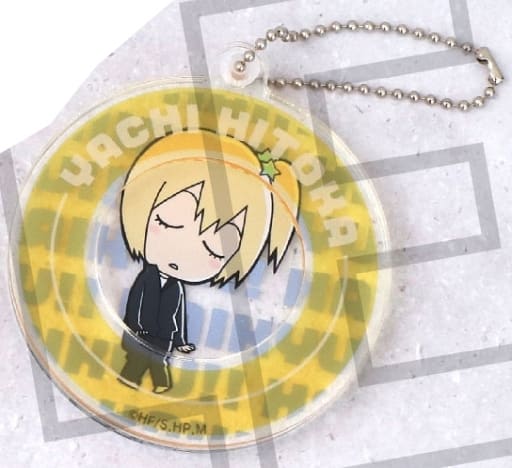 Hitoka Yachi Haikyu!! TO THE TOP Slide Acrylic Key Chain Collection Returning From The Game Key Chain [USED]