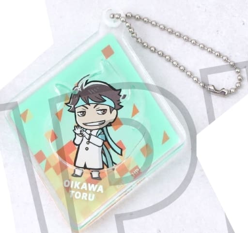 Toru Oikawa Haikyu!! TO THE TOP Slide Acrylic Key Chain Collection Cheer Team Key Chain [USED]