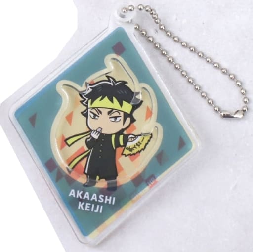 Keiji Akaashi Haikyu!! TO THE TOP Slide Acrylic Key Chain Collection Cheer Team Key Chain [USED]