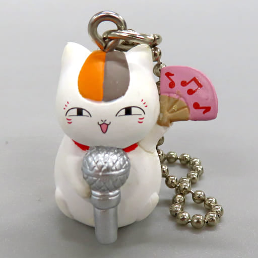 Singing Nyanko-sensei Natsume's Book of Friends Nyanko-sensei Song Show Key Chain Key Chain [USED]