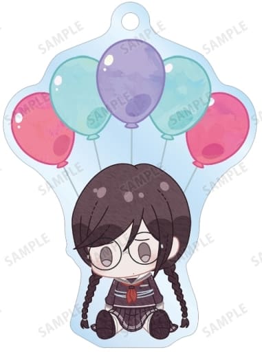 Touko Fukawa Danganronpa 1-2 Reload Trading Popoon Acrylic Keychain Ver.B Key Chain [USED]