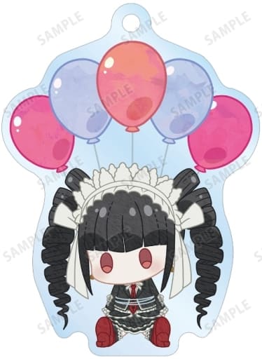 Celestia Ludenberg Danganronpa 1-2 Reload Trading Popoon Acrylic Keychain Ver.B Key Chain [USED]