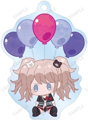 Junko Enoshima Danganronpa 1-2 Reload Trading Popoon Acrylic Keychain Ver.B Key Chain [USED]