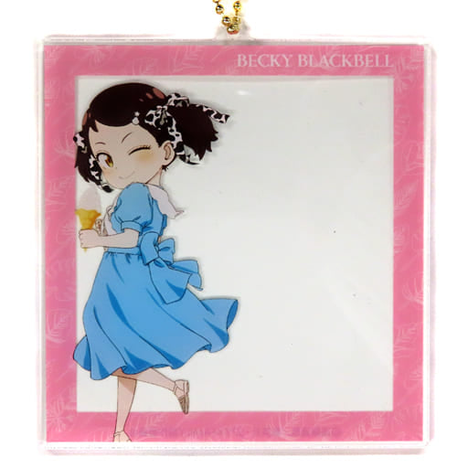 Becky Blackbell Animal Pattern Ver. SPY x FAMILY Newly Drawn Illustration Photo Frame Style Big Acrylic Key Chain Tobu Zoological Park Limited Key Chain [USED]