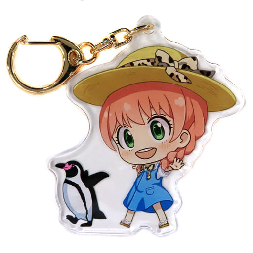 Anya Forger Humboldt Penguin SPY x FAMILY Trading Chibi Chara Acrylic Key Chain Tobu Zoological Park Limited Key Chain [USED]