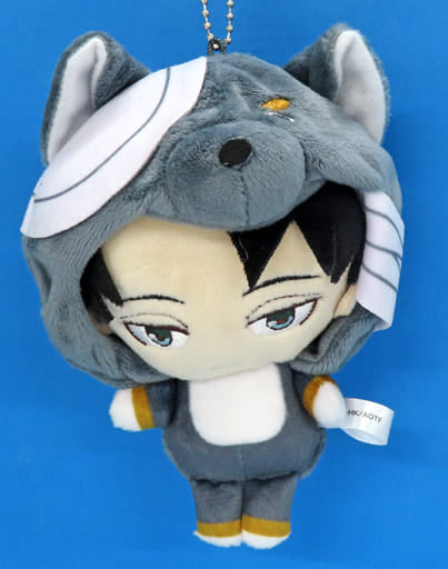 Levi Ackerman The Final Season Ver. Attack on Titan Animarukko Birthday Ver. Plush Mascot Key Chain [USED]