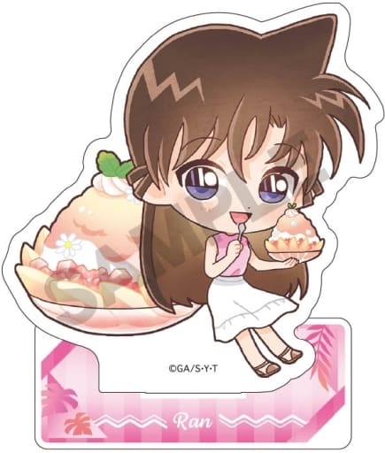 Mori Ran Detective Conan Charapeko Acrylic Stand Summer Acrylic Stand [USED]