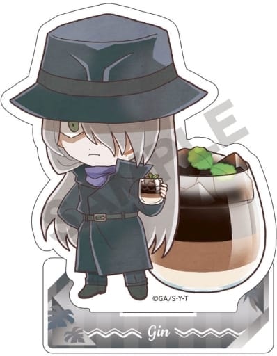 Gin Detective Conan Charapeko Acrylic Stand Summer Acrylic Stand [USED]