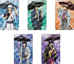 Gintoki Sakata, etc. Gintama Visual Card Keychain Collection All 5 Types Set Key Chain [USED]