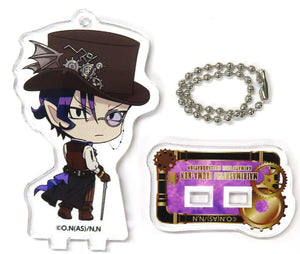 Kalego Naberius Welcome to Demon School! Iruma kun Trading Acrylic Stand Key Chain animate cafe Limited Key Chain [USED]