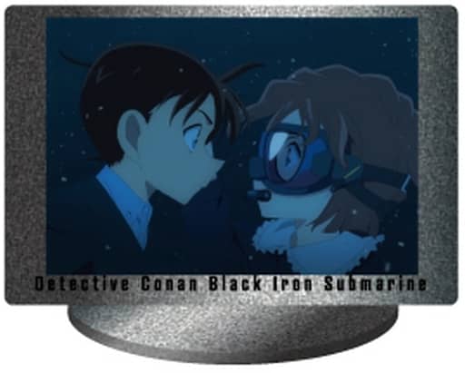Conan Edogawa Ai Haibara Detective Conan: Black Iron Submarine Mini Acrylic Stand Scene Trading Ver. Vol.2 Acrylic Stand [USED]