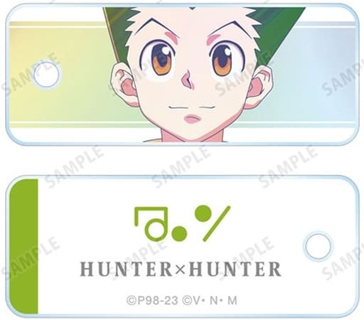 Gon Freecss Hunter x Hunter Ani Art Clear Label Trading Acrylic Key Tag 3rd Ani-Art animate Fair in 2023 Limited Key Chain [USED]