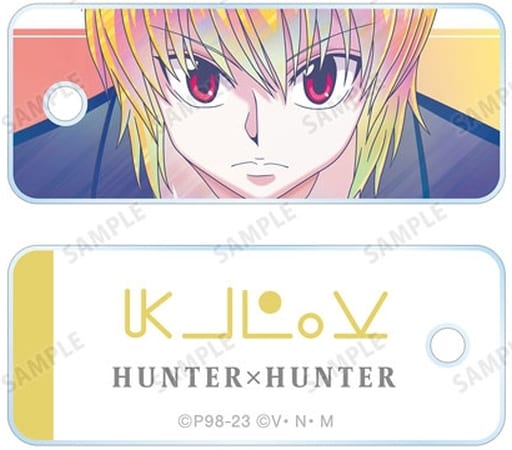 Kurapika Hunter x Hunter Ani Art Clear Label Trading Acrylic Key Tag 3rd Ani-Art animate Fair in 2023 Limited Key Chain [USED]