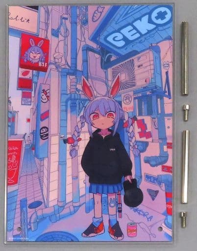 Usada Pekora VTuber Hololive Acrylic Panel 2 Million Subscribers Celebration Acrylic Stands [USED]