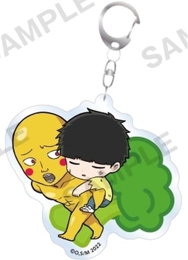 Kami Ekubo Carrying Mobs on His Back Mob Psycho 100 III Ekubo ga Ippai Acrylic Key Chain Vol.1 Key Chain [USED]