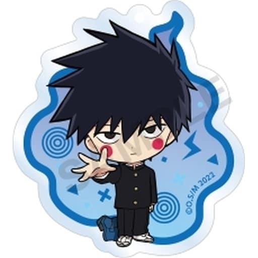 Ritsu Kageyama Mob Psycho 100 III Ekubo ga Ippai Acrylic Key Chain Vol.1 Key Chain [USED]