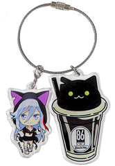 Vladilena Milize 86 Drink Acrylic Key Chain Charadori!! Blanc Limited Key Chain [USED]