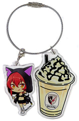 Kurena Kukumila 86 Drink Acrylic Key Chain Charadori!! Blanc Limited Key Chain [USED]