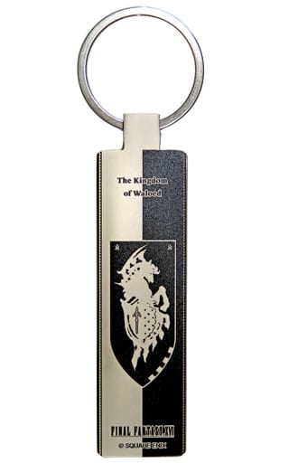 Kingdom of Waloed Final Fantasy XVI National Emblem Metal Mirror Keychain Key Chain [USED]