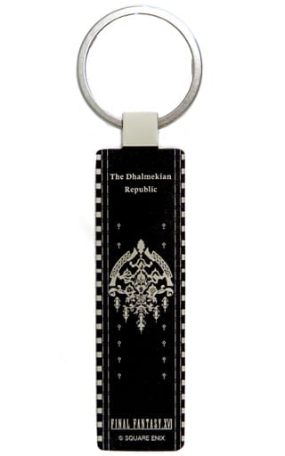The Dhalmekian Republic Final Fantasy XVI National Emblem Metal Mirror Key Chain Key Chain [USED]