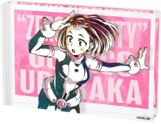 My Hero Academia Ochaco Uraraka Ani-Art Acrylic Block Part 5 Acrylic Stands [USED]