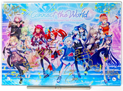 Gawr Gura, etc. VTuber Hololive English Acrylic Panel Hololive English 1St Concert: Connect The World Exclusive Essentials Pack Purchase Bonus Acrylic Stands [USED]