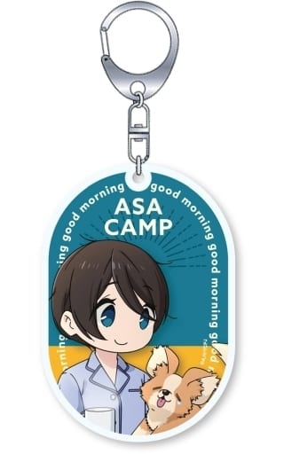Ena Saitou Laid-Back Camp Acrylic Key Chain Asa Camp 2023 Limited Key Chain [USED]