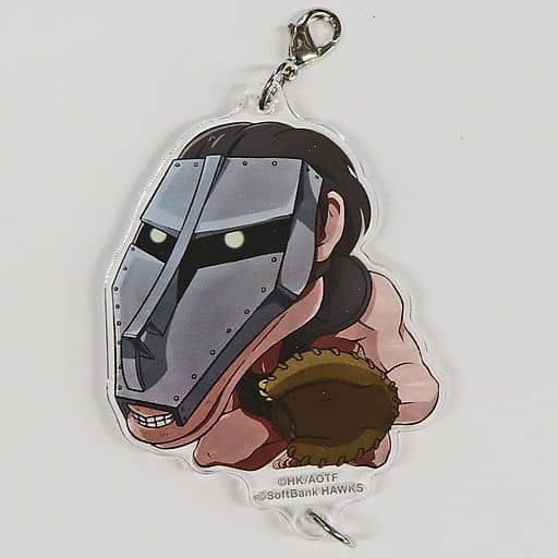Cartage Titan Attack on Titan X Fukuoka Softbank Hawks Secret Interlocking Acrylic Charm Nine Titans Charm [USED]