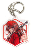 Kenshin Himua Rurouni Kenshin Acrylic Key Chain 25th Anniversary Rurouni Kenshin Exhibition Limited Key Chain [USED]