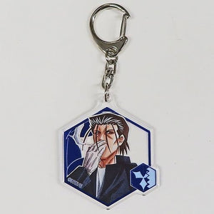 Hajime Saito Rurouni Kenshin Acrylic Key Chain 25th Anniversary Rurouni Kenshin Exhibition Limited Key Chain [USED]